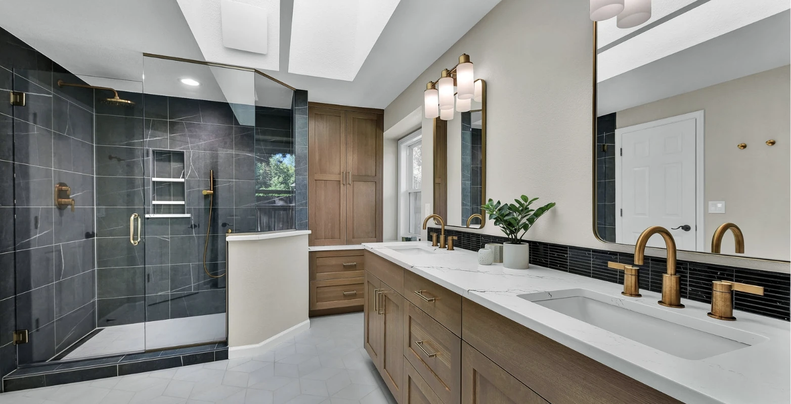Bathroom tile and shower renovation in Oregon